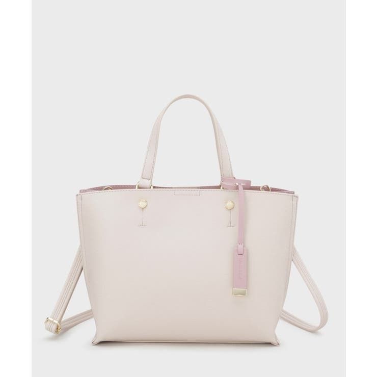 名品バイカラーミドルトート | OPAQUE.CLIP | 詳細画像12 