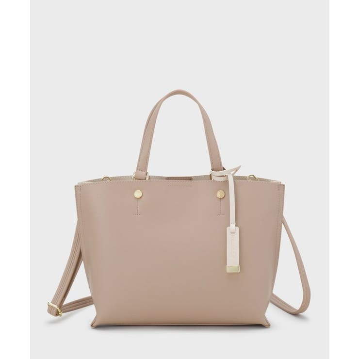 名品バイカラーミドルトート | OPAQUE.CLIP | 詳細画像15 