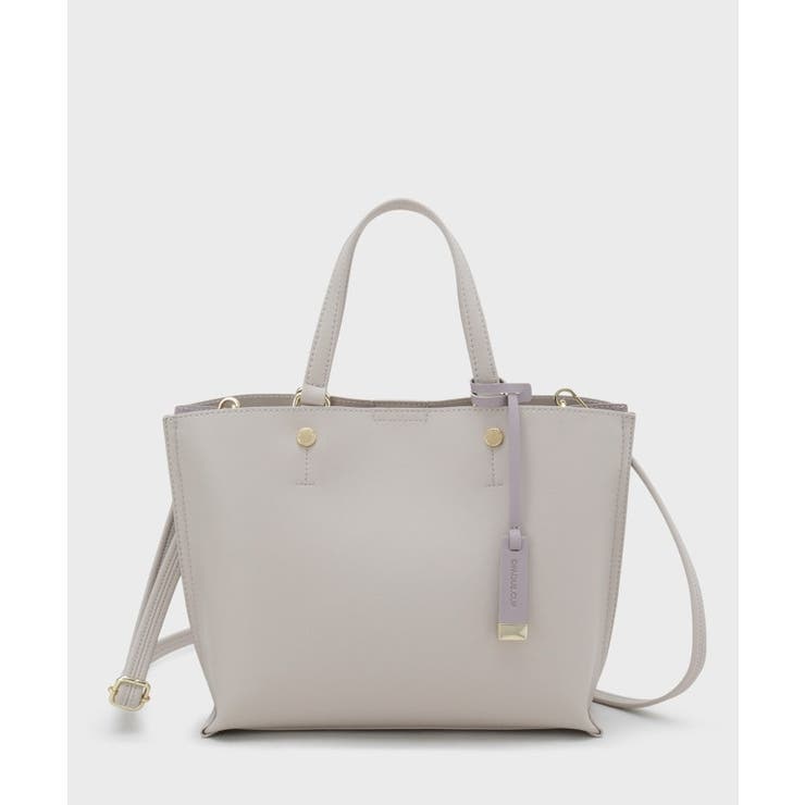 名品バイカラーミドルトート | OPAQUE.CLIP | 詳細画像16 