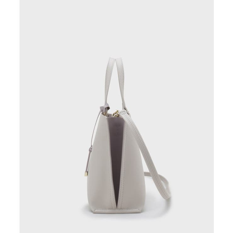 名品バイカラーミドルトート | OPAQUE.CLIP | 詳細画像17 