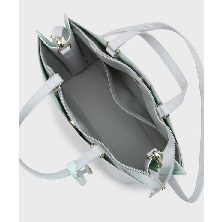 名品バイカラーミドルトート | OPAQUE.CLIP | 詳細画像22 