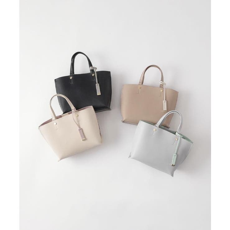 名品バイカラーミドルトート | OPAQUE.CLIP | 詳細画像29 