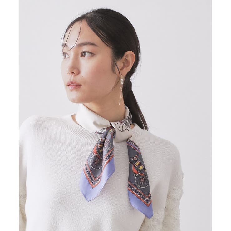 大判柄アソートスカーフ | OPAQUE.CLIP | 詳細画像5 