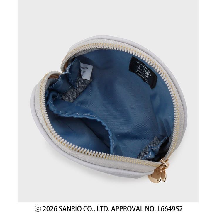 ◆【ハローキティ】立体フェイスプリントシェルポーチ | OPAQUE.CLIP | 詳細画像5 