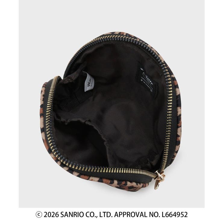 ◆【ハローキティ】立体フェイスプリントシェルポーチ | OPAQUE.CLIP | 詳細画像7 
