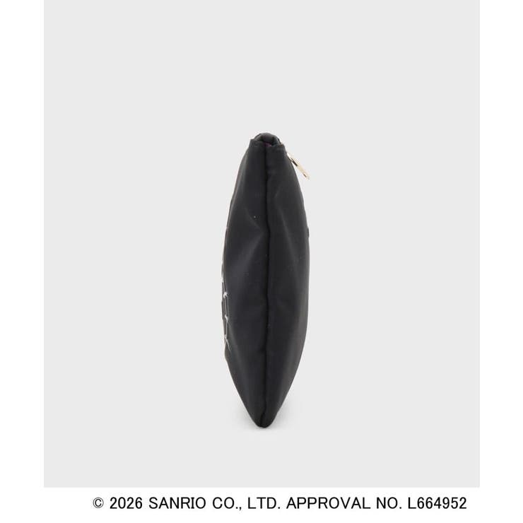 ◆【ハローキティ】立体フェイスプリントスクエアポーチ | OPAQUE.CLIP | 詳細画像3 