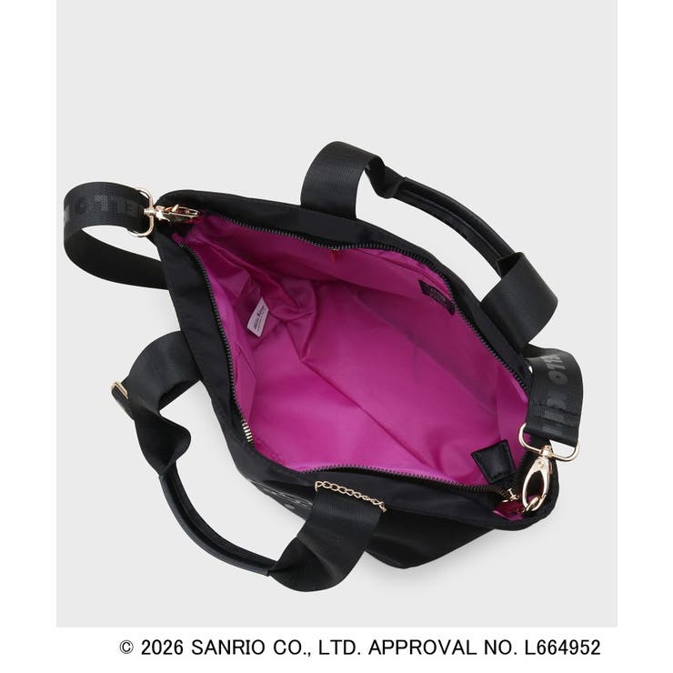 ◆【ハローキティ】2WAY立体フェイスプリントミドルバッグ | OPAQUE.CLIP | 詳細画像7 