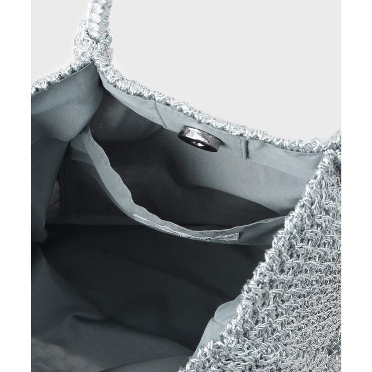 カギ針ラメデザインミドルバッグ | OPAQUE.CLIP | 詳細画像17 