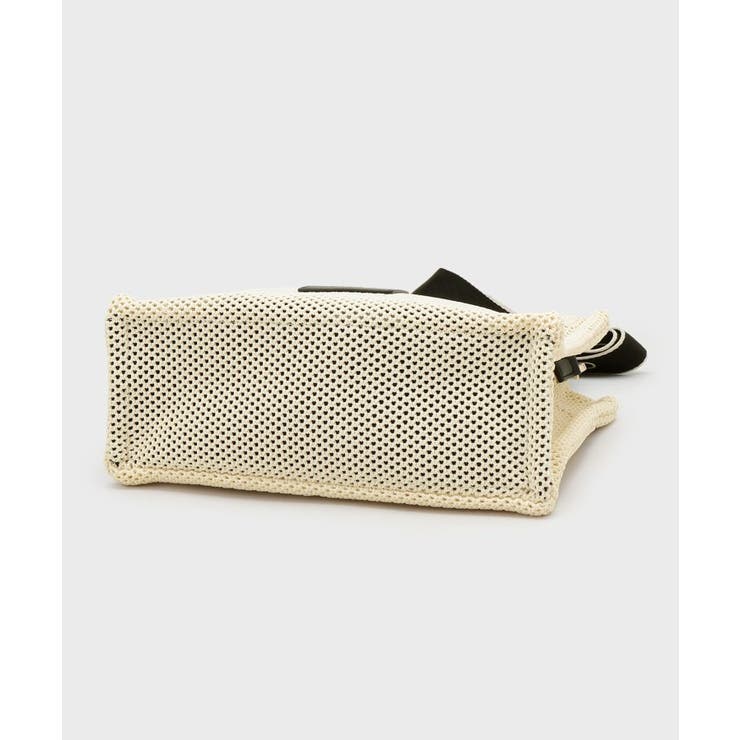 メッシュスクエアミドルトートバッグ【2WAY】 | OPAQUE.CLIP | 詳細画像12 