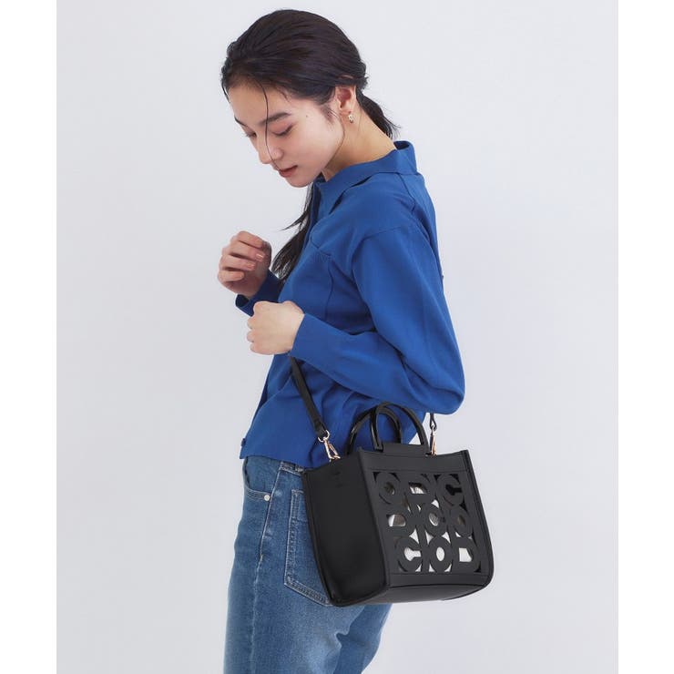 2WAYパンチングショルダートート | OPAQUE.CLIP | 詳細画像4 