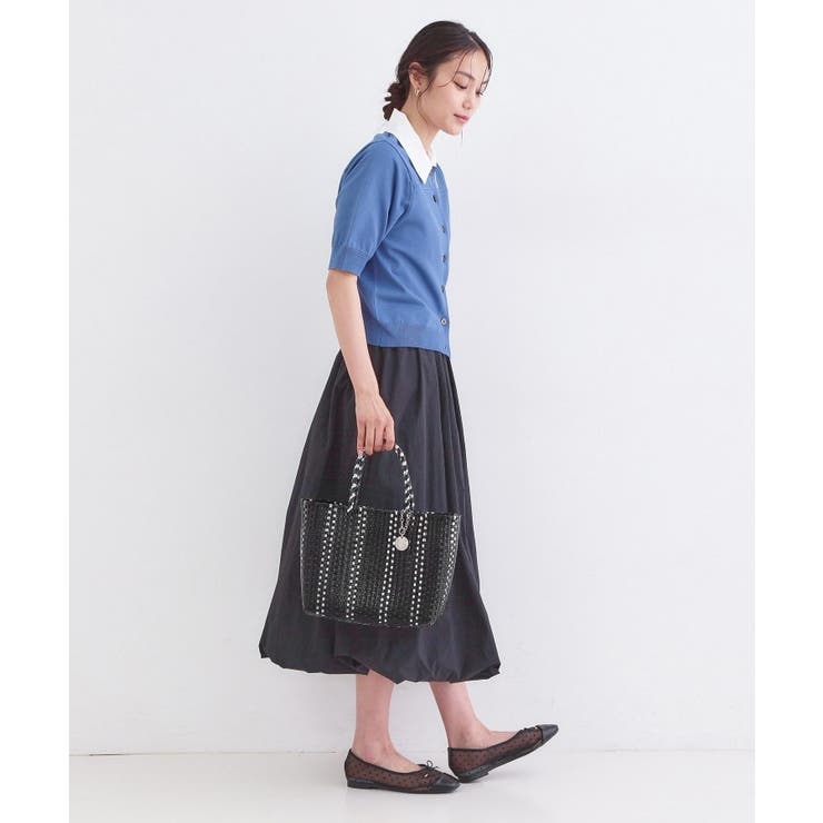 バイカラーミドルメルカドバッグ | OPAQUE.CLIP | 詳細画像4 