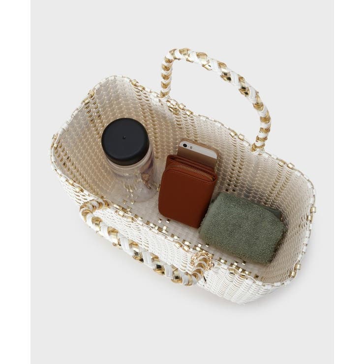 バイカラーミドルメルカドバッグ | OPAQUE.CLIP | 詳細画像12 