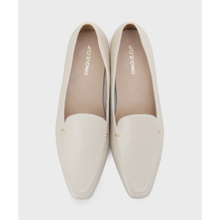 スクエアトゥカシメローファー | OPAQUE.CLIP | 詳細画像4 