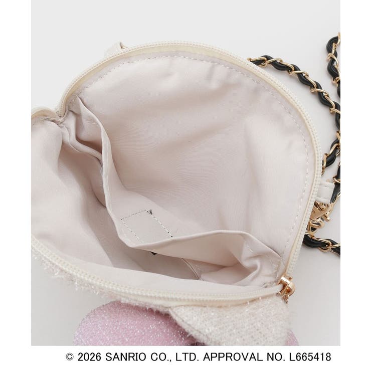 ◆【ハローキティ】フェイス型2WAYキラふわミニショルダーバッグ | OPAQUE.CLIP | 詳細画像7 