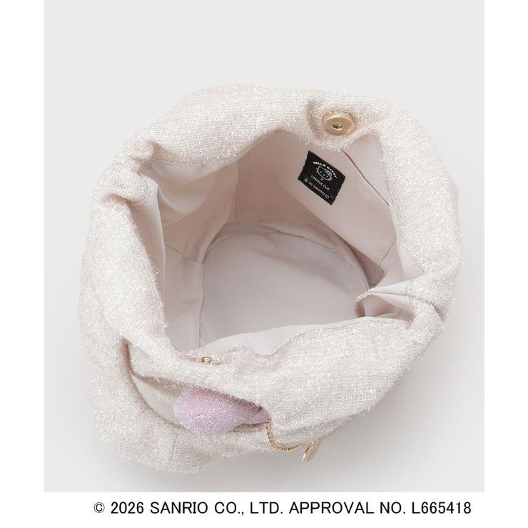 ◆【ハローキティ】キラふわマルシェバッグ | OPAQUE.CLIP | 詳細画像8 