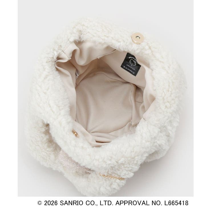 ◆【ハローキティ】キラふわマルシェバッグ | OPAQUE.CLIP | 詳細画像9 