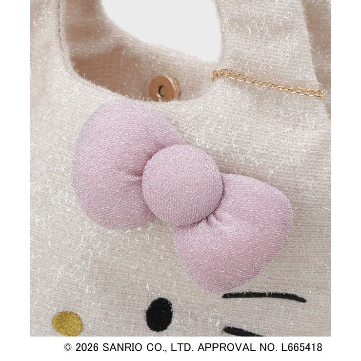 ◆【ハローキティ】キラふわマルシェバッグ | OPAQUE.CLIP | 詳細画像13 