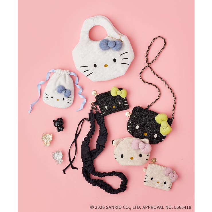 ◆【ハローキティ】キラふわマルシェバッグ | OPAQUE.CLIP | 詳細画像16 