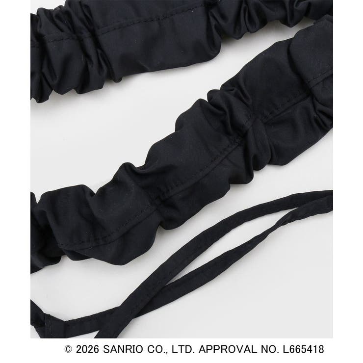 ◆【ハローキティ】フェイス型2WAYキラキラフラットポーチ | OPAQUE.CLIP | 詳細画像6 