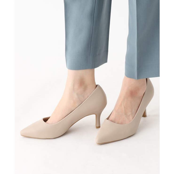 【抗菌防臭加工/7cmヒール】ベーシックパンプス/通勤・セレモニー対応 | OPAQUE.CLIP | 詳細画像48 