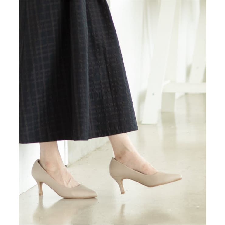 【抗菌防臭加工/7cmヒール】ベーシックパンプス/通勤・セレモニー対応 | OPAQUE.CLIP | 詳細画像32 