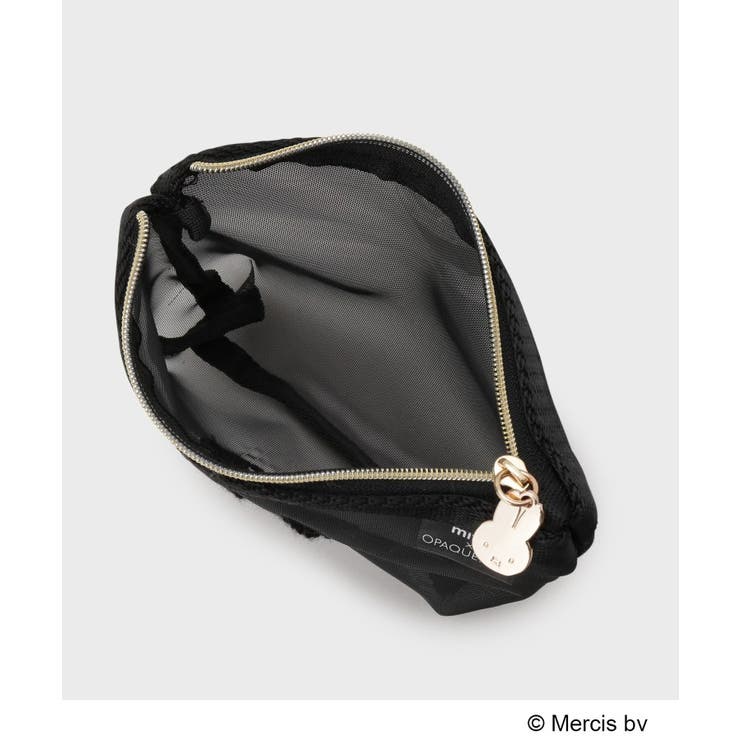 ◆【miffy】さがら刺繍チュールメッシュポーチ | OPAQUE.CLIP | 詳細画像5 