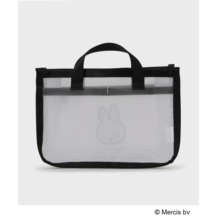 ◆【miffy】さがら刺繍チュールメッシュバッグインバッグ | OPAQUE.CLIP | 詳細画像4 