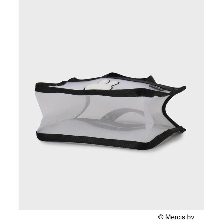 ◆【miffy】さがら刺繍チュールメッシュバッグインバッグ | OPAQUE.CLIP | 詳細画像5 