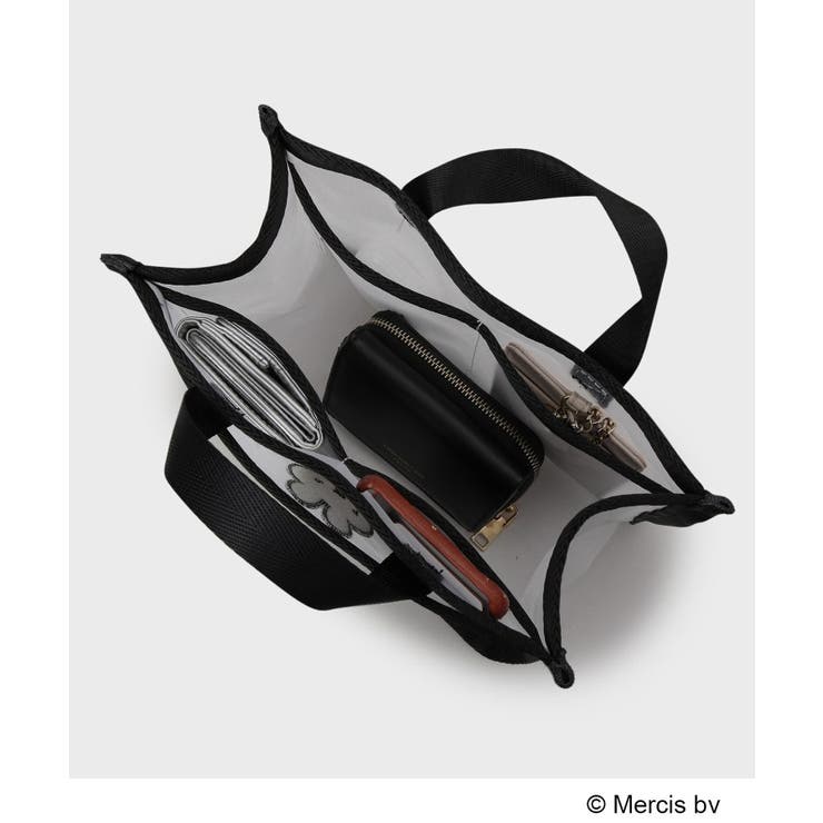 ◆【miffy】さがら刺繍チュールメッシュバッグインバッグ | OPAQUE.CLIP | 詳細画像9 