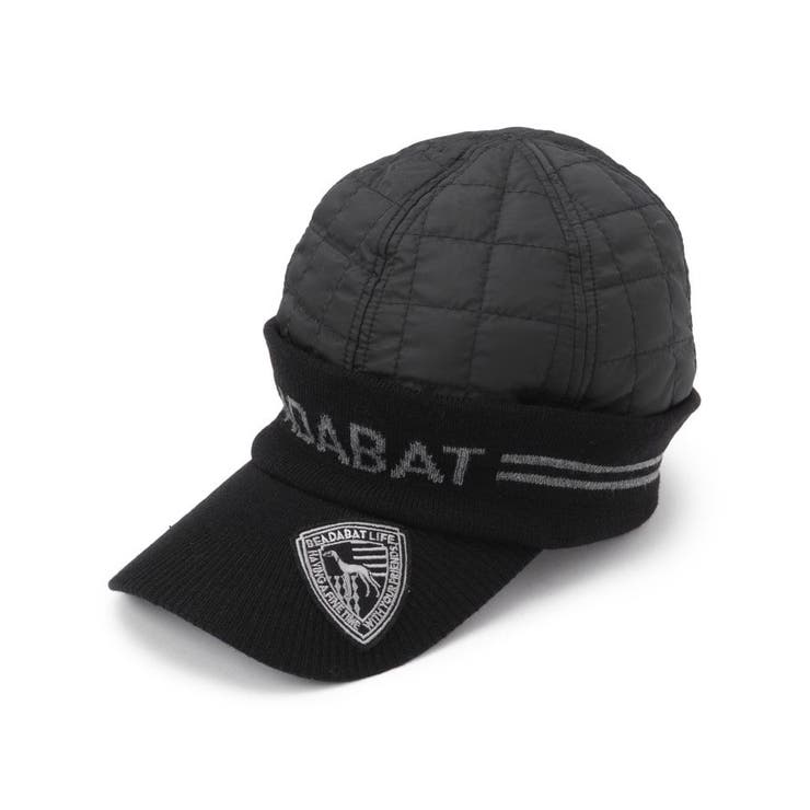 ブラック(019) | キルティング防寒キャップ | adabat