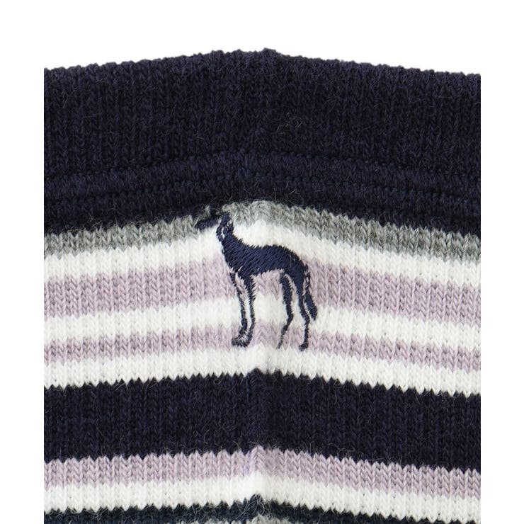 5本指ボーダーウォームソックス | adabat | 詳細画像6 