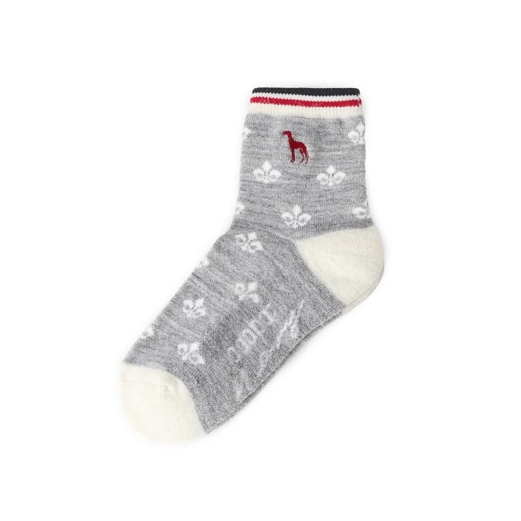 ライトグレー(011) | 【ADABAT NAVY】フルールドリスレギュラーソックス | adabat