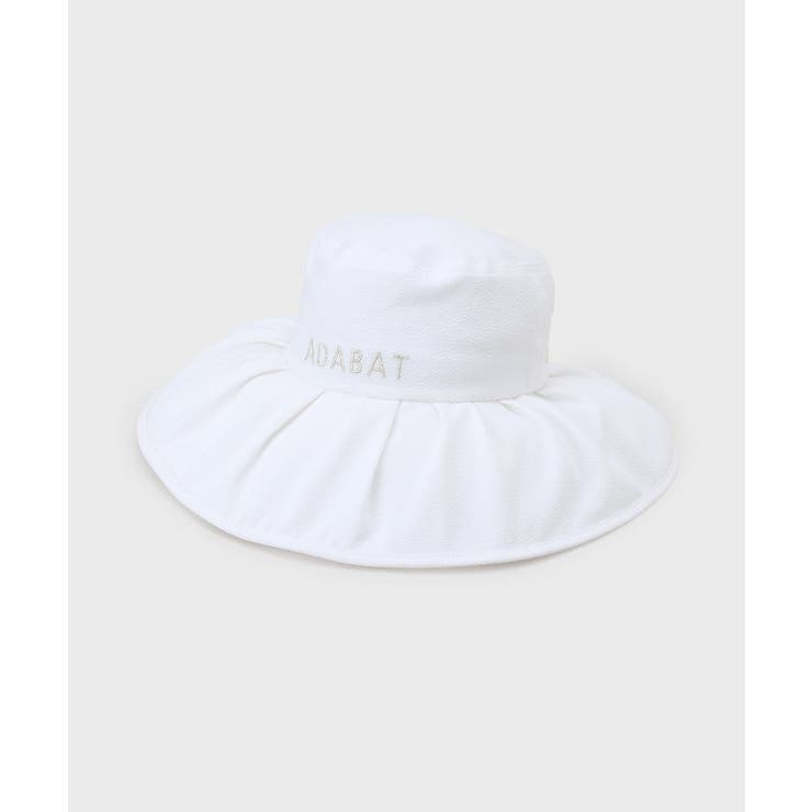 ライトグレー(310) | ギャザーUVハット | adabat