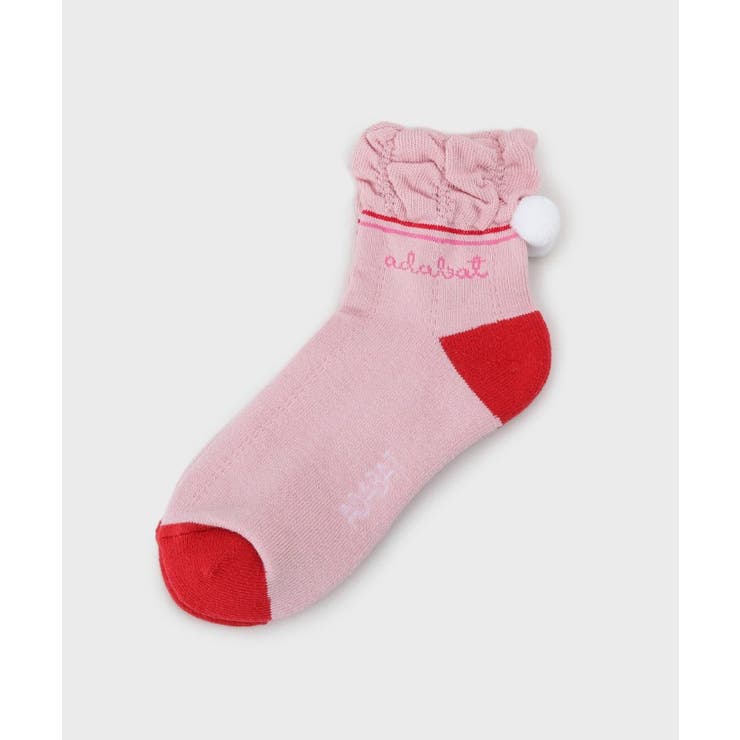 フレンチボンボンショートソックス | adabat | 詳細画像1 