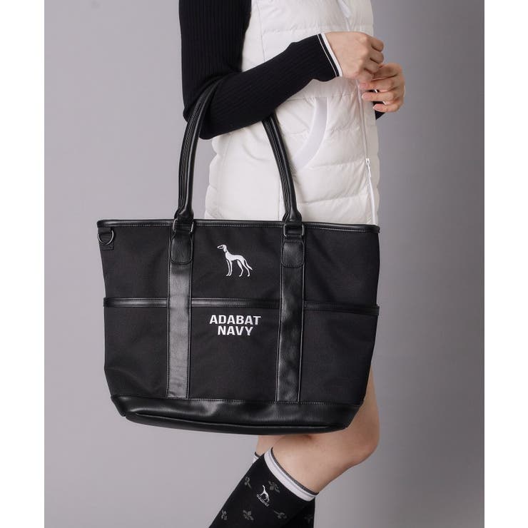 ブラック(019) | 【ADABAT NAVY】ビックトートバッグ | adabat