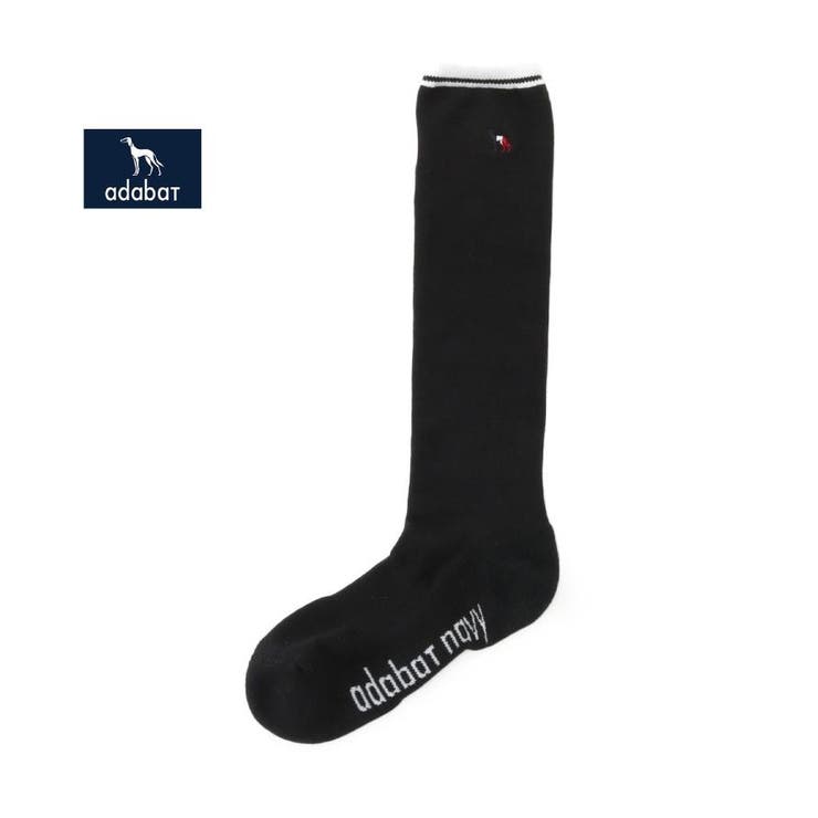 ブラック(019) | 【ADABAT NAVY】ハイソックス | adabat