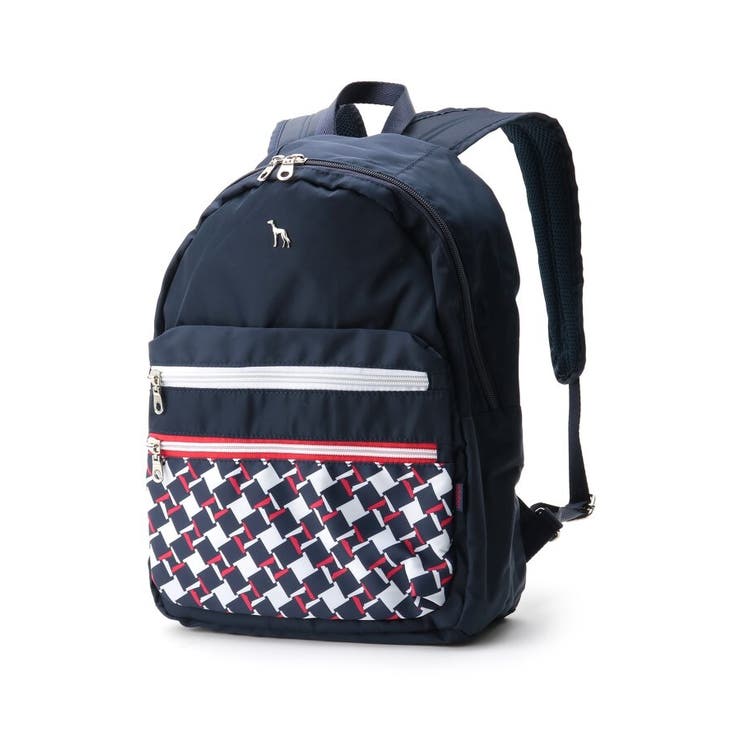 ◇ジオメトリック柄リュックサック[品番：WRDW0113780]｜adabat