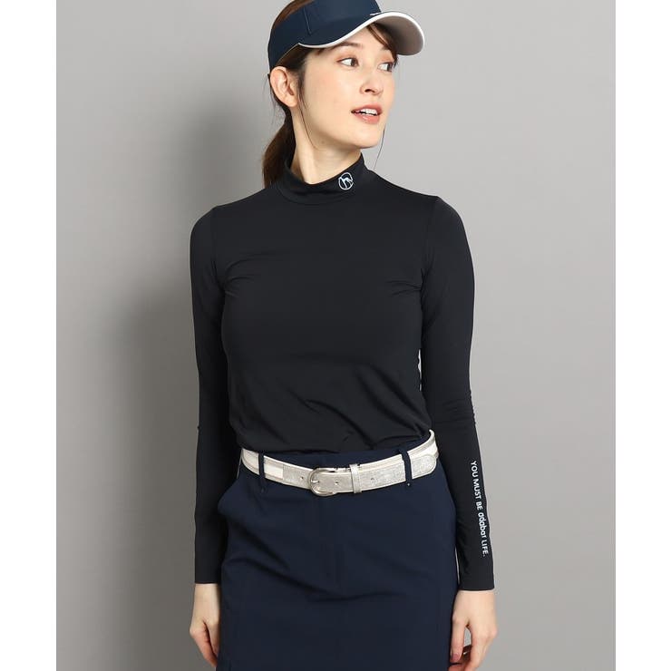 ネイビー(094) | 【COOL】クールタッチハイネックインナー | adabat