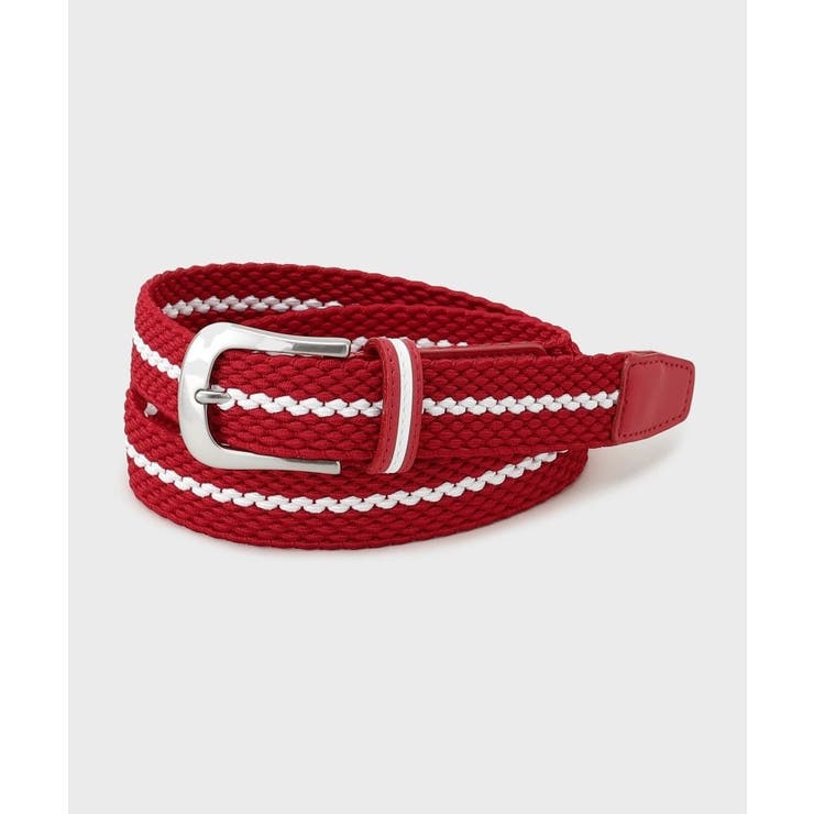 【新レーベル ADABAT NAVY】ラインメッシュベルト | adabat | 詳細画像1 