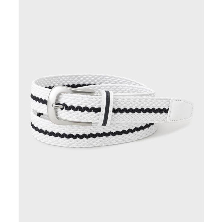 【新レーベル ADABAT NAVY】ラインメッシュベルト | adabat | 詳細画像5 