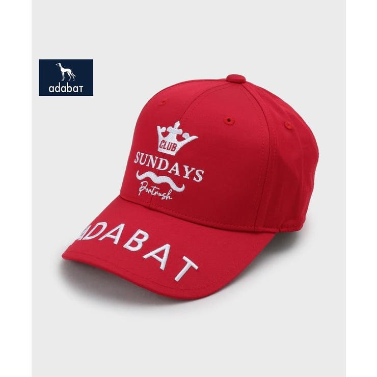 レッド(062) | 【新レーベル ADABAT NAVY】サンデーズキャップ | adabat