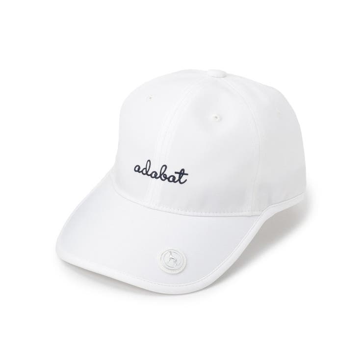 ホワイト(001) | ラウンディッシュキャップ | adabat