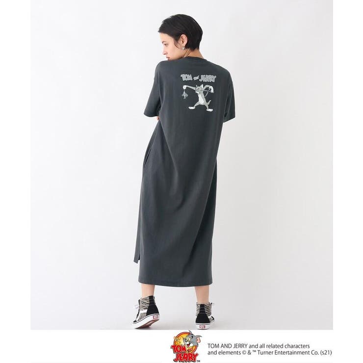 コラボ トムとジェリー バックプリントロングtシャツワンピース 品番 Wrdw Opaque Clip オーペック ドット クリップ のレディースファッション通販 Shoplist ショップリスト