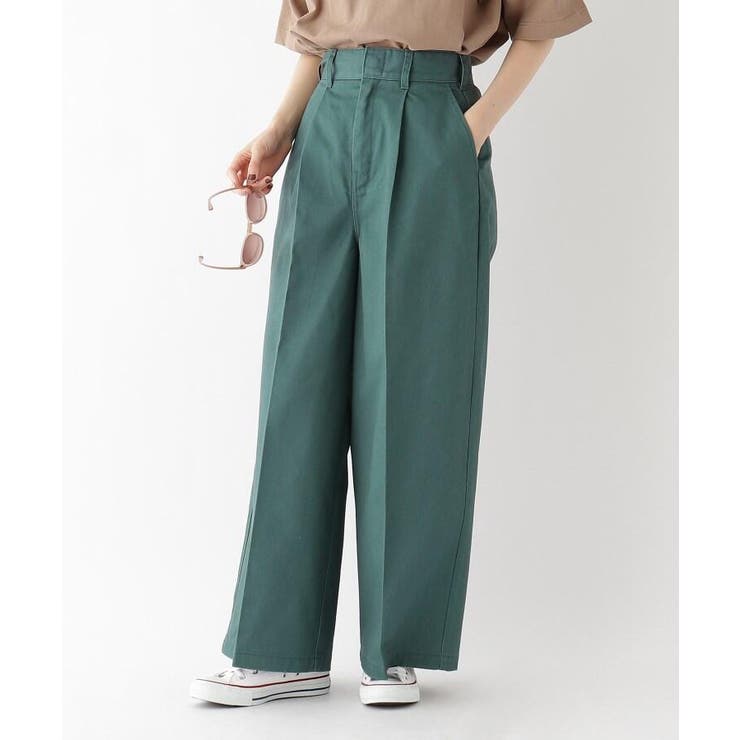 Dickies別注 スーパーワイドパンツ Web限定サイズ カラー 品番 Wrdw Opaque Clip オーペック ドット クリップ のレディースファッション通販 Shoplist ショップリスト