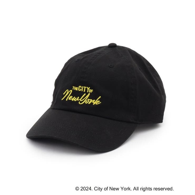 ブラック(019) | 【NYC×GOOD ROCK SPEED別注】ロゴ刺繍キャップ | OPAQUE.CLIP