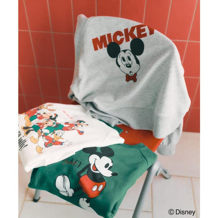 《Mickey Mouse》プリントアソートスウェット【洗濯機OK】 | OPAQUE.CLIP | 詳細画像22 