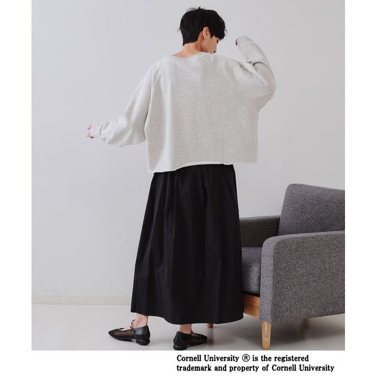 カレッジロゴ スウェットプルオーバー | OPAQUE.CLIP | 詳細画像7 