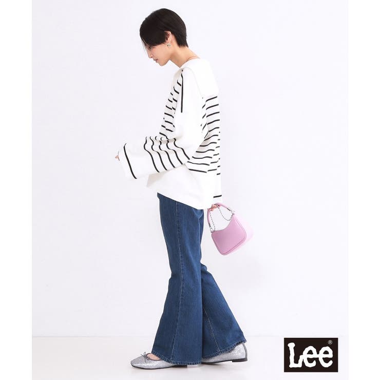 【Lee別注】フレアデニムパンツ【洗濯機OK】 | OPAQUE.CLIP | 詳細画像3 