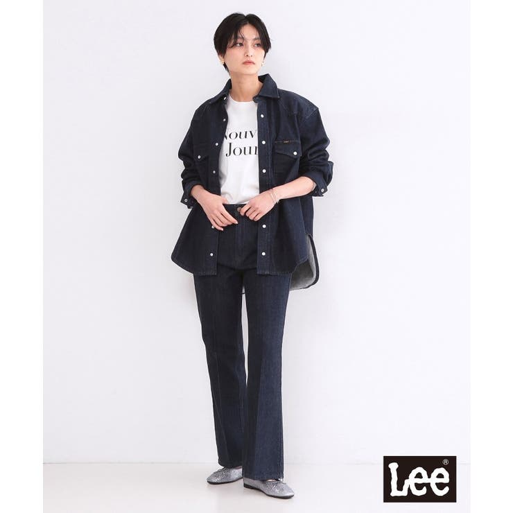 【Lee別注】フレアデニムパンツ【洗濯機OK】 | OPAQUE.CLIP | 詳細画像6 