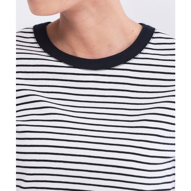 【PETIT BATEAU プチバトー】ミニマリニエールクルーネック半袖Tシャツ | OPAQUE.CLIP | 詳細画像8 